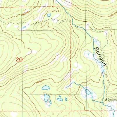United States Geological Survey Johnson Peak, CA (1988, 24000-Scale) digital map