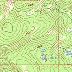 United States Geological Survey Johnson Peak, CA (1994, 24000-Scale) digital map