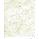 United States Geological Survey Johnson Peak, CA (2021, 24000-Scale) digital map