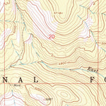 United States Geological Survey Johnson Peak, MT (1962, 24000-Scale) digital map
