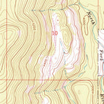 United States Geological Survey Johnson Peak, MT (1962, 24000-Scale) digital map