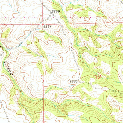 United States Geological Survey Johnson Ranch, WY (1963, 24000-Scale) digital map