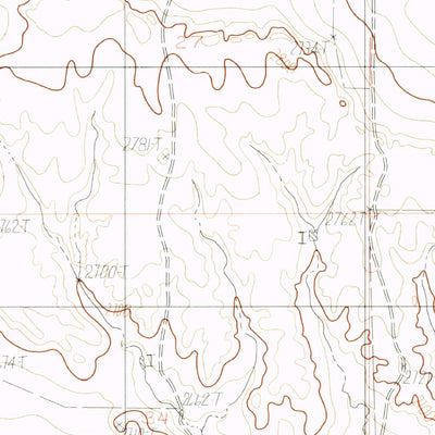 United States Geological Survey Johnson Reservoir, MT (1983, 24000-Scale) digital map