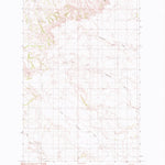 United States Geological Survey Johnson Reservoir NE, MT (1983, 24000-Scale) digital map