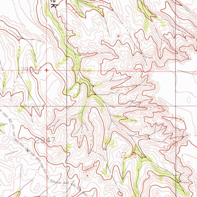 United States Geological Survey Johnson Reservoir NE, MT (1983, 24000-Scale) digital map
