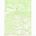 United States Geological Survey Johnson Saddle, OR (1990, 24000-Scale) digital map