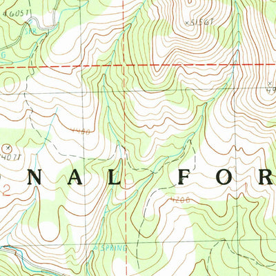 United States Geological Survey Johnson Saddle, OR (1990, 24000-Scale) digital map
