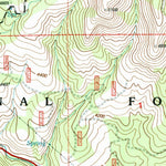 United States Geological Survey Johnson Saddle, OR (1999, 24000-Scale) digital map