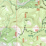 United States Geological Survey Johnson Saddle, OR (1999, 24000-Scale) digital map