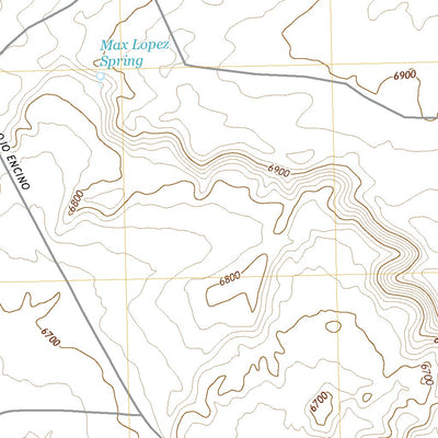 United States Geological Survey Johnson Trading Post, NM (2020, 24000-Scale) digital map