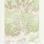 United States Geological Survey Johnson, UT-AZ (1954, 62500-Scale) digital map
