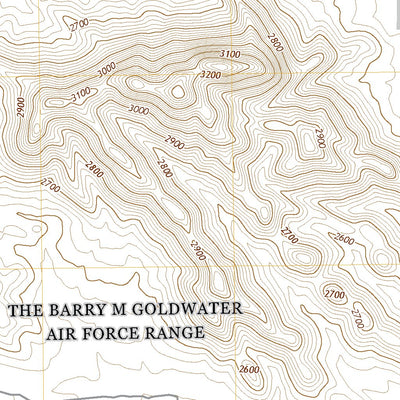 United States Geological Survey Johnson Well, AZ (2021, 24000-Scale) digital map