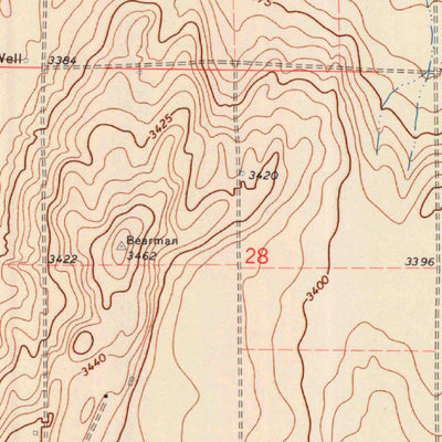 United States Geological Survey Johnson West, KS (1973, 24000-Scale) digital map