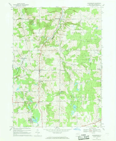 United States Geological Survey Johnsonburg, NY (1966, 24000-Scale) digital map