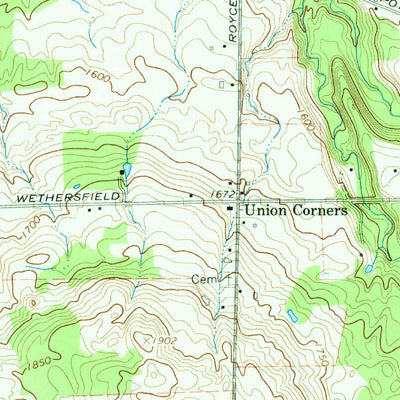 United States Geological Survey Johnsonburg, NY (1966, 24000-Scale) digital map