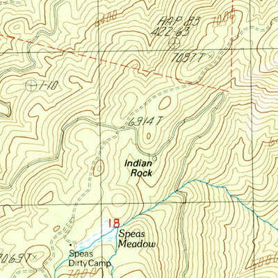 United States Geological Survey Johnsondale, CA (1986, 24000-Scale) digital map