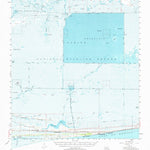 United States Geological Survey Johnsons Bayou, LA (1955, 62500-Scale) digital map