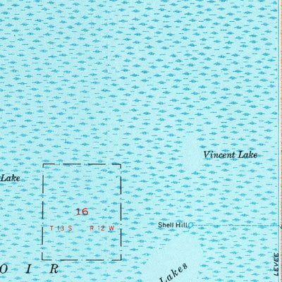 United States Geological Survey Johnsons Bayou, LA (1955, 62500-Scale) digital map