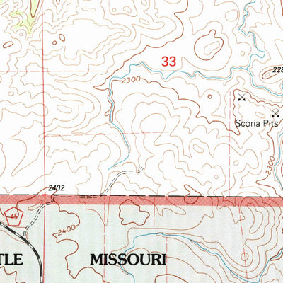 United States Geological Survey Johnsons Corner, ND (1997, 24000-Scale) digital map