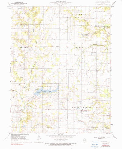 United States Geological Survey Johnsonville, IL (1968, 24000-Scale) digital map