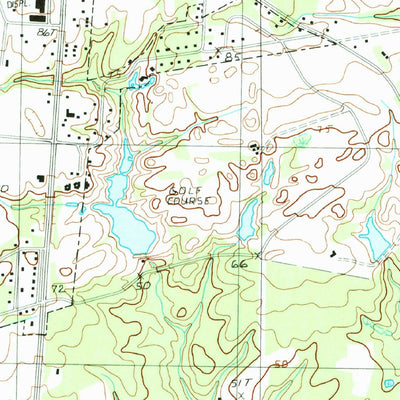United States Geological Survey Johnsonville, SC (1990, 24000-Scale) digital map