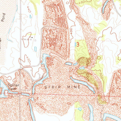United States Geological Survey Johnston City, IL (1963, 24000-Scale) digital map