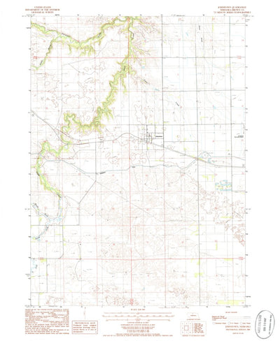 United States Geological Survey Johnstown, NE (1985, 24000-Scale) digital map