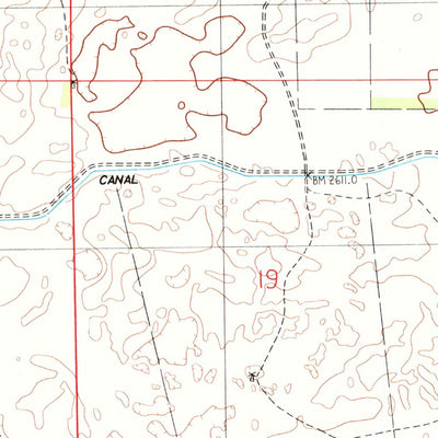 United States Geological Survey Johnstown, NE (1985, 24000-Scale) digital map