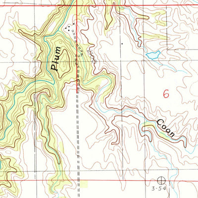 United States Geological Survey Johnstown, NE (1985, 24000-Scale) digital map