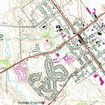 United States Geological Survey Johnstown, OH (1961, 24000-Scale) digital map