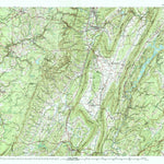 United States Geological Survey Johnstown, PA (1981, 100000-Scale) digital map