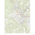 United States Geological Survey Johnstown, PA (2023, 24000-Scale) digital map