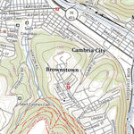 United States Geological Survey Johnstown, PA (2023, 24000-Scale) digital map