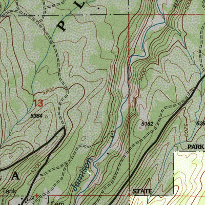 United States Geological Survey Johnsville, CA (1994, 24000-Scale) digital map