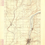 United States Geological Survey Joliet, IL (1892, 62500-Scale) digital map