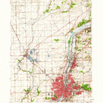 United States Geological Survey Joliet, IL (1954, 62500-Scale) digital map