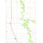 United States Geological Survey Joliette, ND-MN (1972, 24000-Scale) digital map