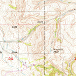 United States Geological Survey Jolly, SD (1954, 24000-Scale) digital map