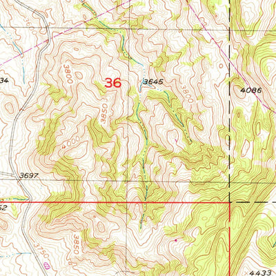 United States Geological Survey Jolly, SD (1954, 24000-Scale) digital map