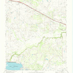 United States Geological Survey Jolly, TX (1972, 24000-Scale) digital map