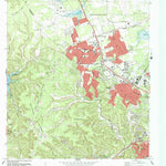United States Geological Survey Jollyville, TX (1987, 24000-Scale) digital map