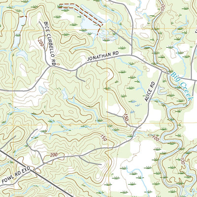 United States Geological Survey Jonathan, MS (2020, 24000-Scale) digital map