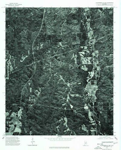 United States Geological Survey Jones, AL (1975, 24000-Scale) digital map