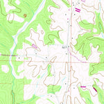 United States Geological Survey Jones Chapel, AL (1969, 24000-Scale) digital map