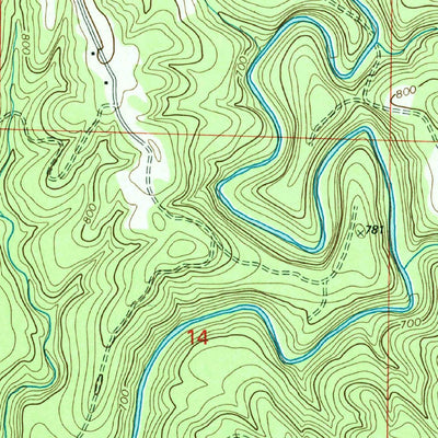 United States Geological Survey Jones Chapel, AL (2000, 24000-Scale) digital map