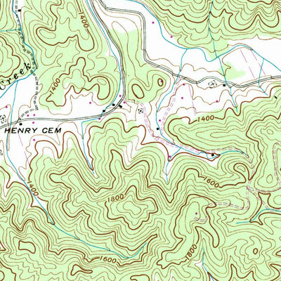 United States Geological Survey Jones Cove, TN (1940, 24000-Scale) digital map