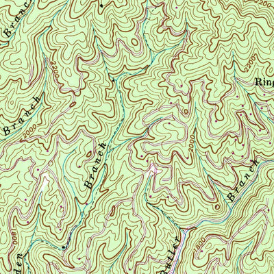 United States Geological Survey Jones Cove, TN (1940, 24000-Scale) digital map