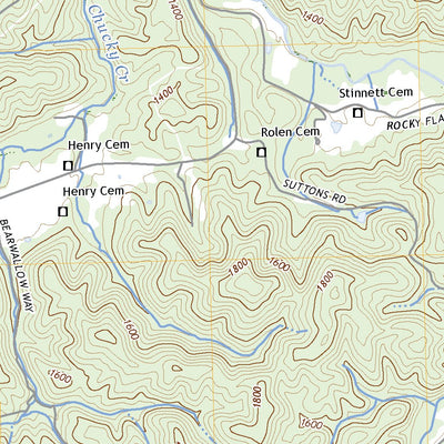 United States Geological Survey Jones Cove, TN (2022, 24000-Scale) digital map