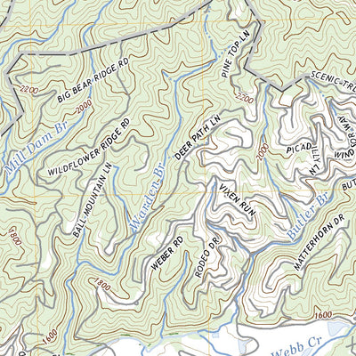 United States Geological Survey Jones Cove, TN (2022, 24000-Scale) digital map