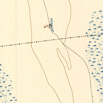 United States Geological Survey Jones Creek, TX (1943, 24000-Scale) digital map